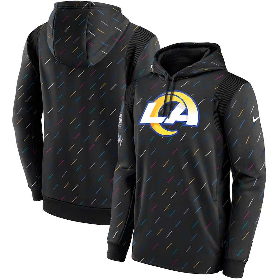 Men's Los Angeles Rams Nike Charcoal 2021 NFL Crucial Catch Therma Pullover Hoodie,We sell and wholesale Men's Los Angeles Rams Nike Charcoal 2021 NFL Crucial Catch Therma Pullover Hoodie on line form chian!